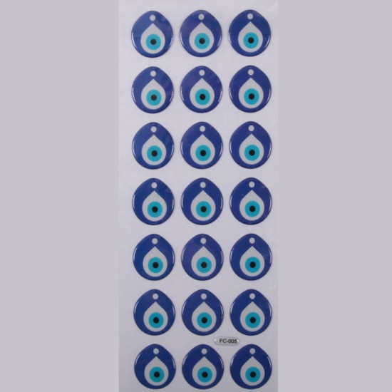 Nazar Amulet Face Sticker Aufkleber - FC005 - Mytortenland